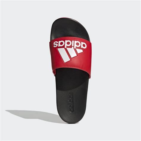 adidas replica slides red|best adidas slides for comfort.